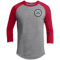 Thumbnail for OOTO - DASH EN BLACK - YT200 Youth 3/4 Raglan Sleeve Shirt - 8 COLORS -