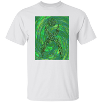 Thumbnail for GLYPHIC EN HALTED PHASE OVER GREEN STORM -  G500 5.3 oz. T-Shirt - 6 COLORS -