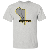 Thumbnail for OOTO - HERD OF 1  - DASH N  YELLOW GLOW  - G500B Youth 5.3 oz 100% Cotton T-Shirt - 11 COLORS -