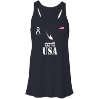 Thumbnail for OOTO - USA - B8800 Flowy Racerback Tank - 7 COLORS -