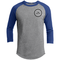 Thumbnail for OOTO - DASH EN BLACK - YT200 Youth 3/4 Raglan Sleeve Shirt - 8 COLORS -