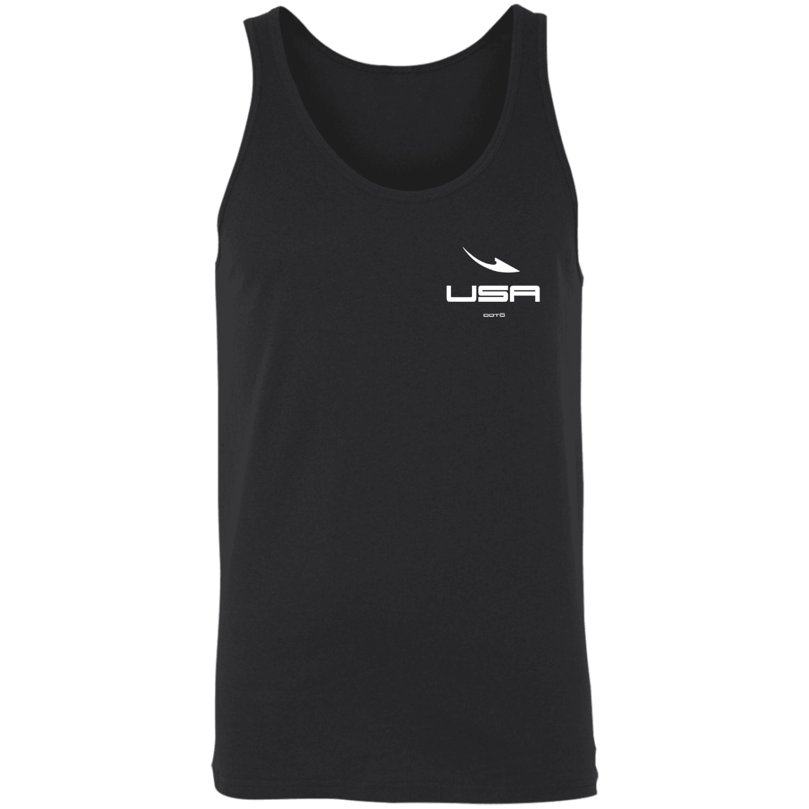 USA OOTO DASH EN WHITE - 3480 Unisex Tank - 8 COLORS -