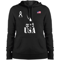 Thumbnail for OOTO - USA - LST254 Ladies' Pullover Hooded Sweatshirt - 4 COLORS -