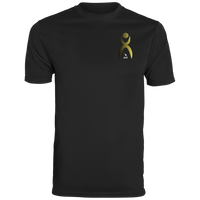 Thumbnail for GLYPHIC EN GRADIENT BK TO YW - 790 Men's Moisture-Wicking Tee - 2 COLORS -