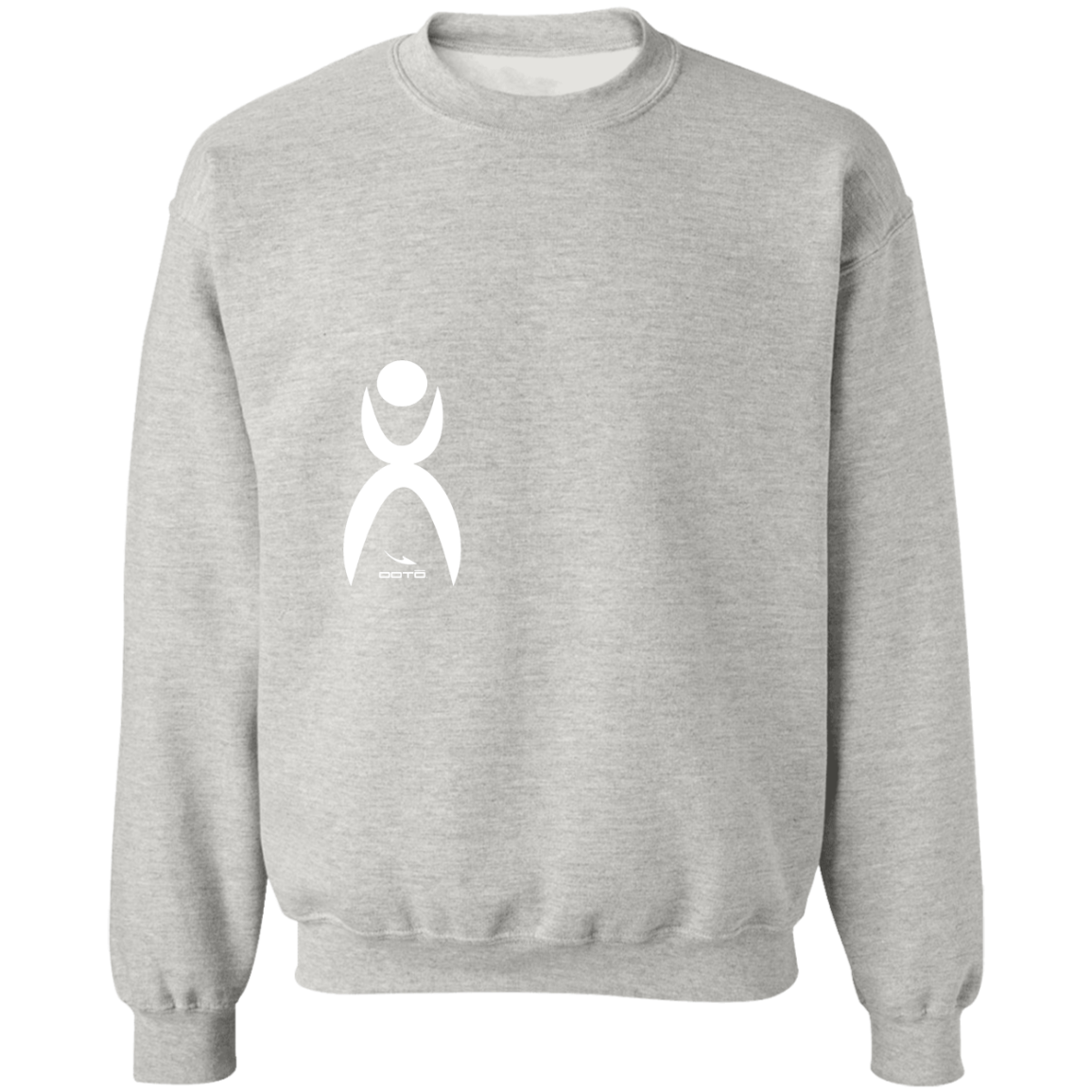 OOTO - GLYPHIC EN WHITE - Z65x Crewneck Pullover Sweatshirt - 4 COLORS -