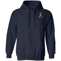 Thumbnail for OOTO - GLYPHIC EN GOLD - 3D PRINT - G185 Pullover Hoodie - 5 COLORS -