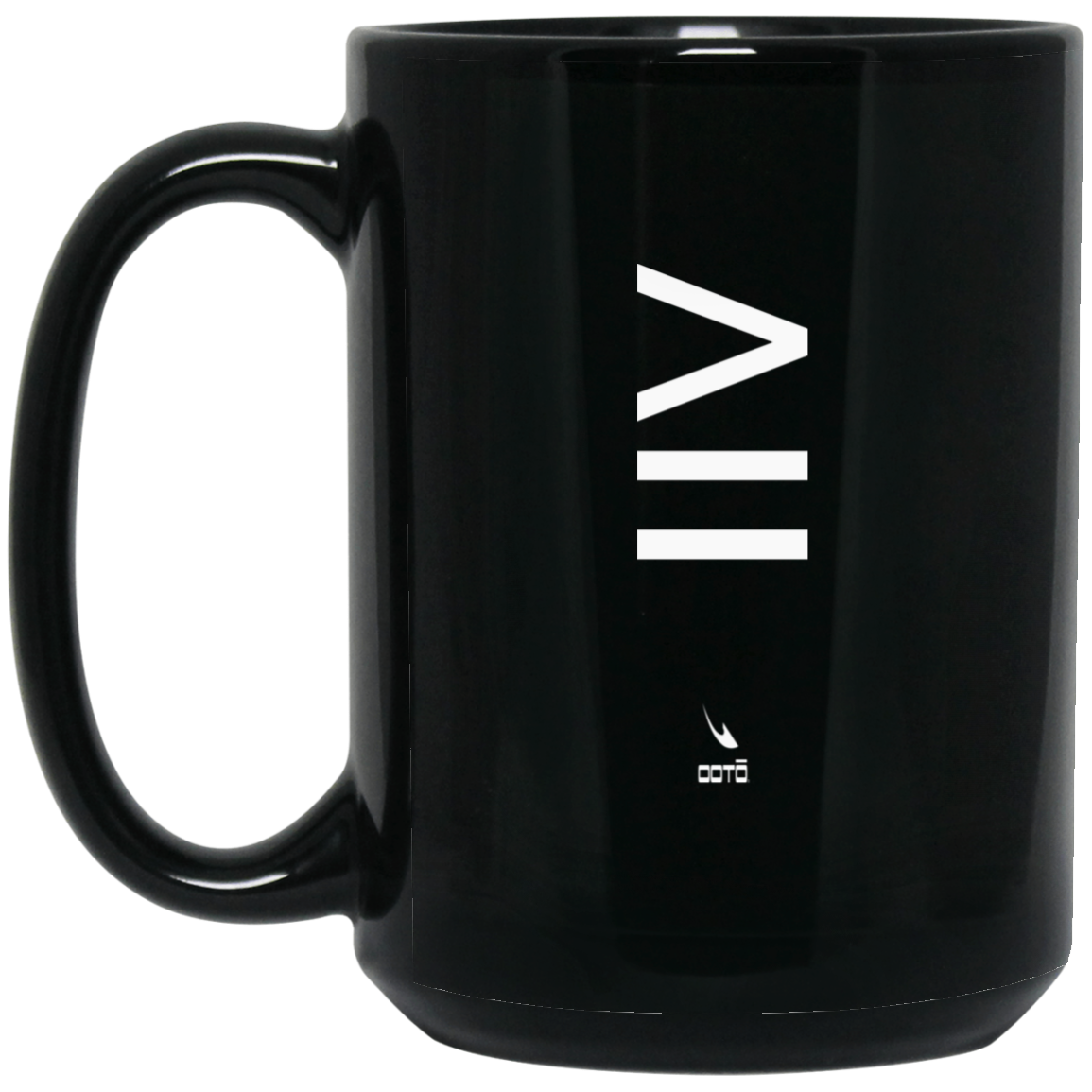 OOTO - GREATER THAN OR EQUAL TO - BM15OZ 15 oz. Black Mug - 1 COLOR -