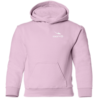 Thumbnail for OOTO - DASH EN WHITE - G185B Youth Pullover Hoodie - 11 COLORS -