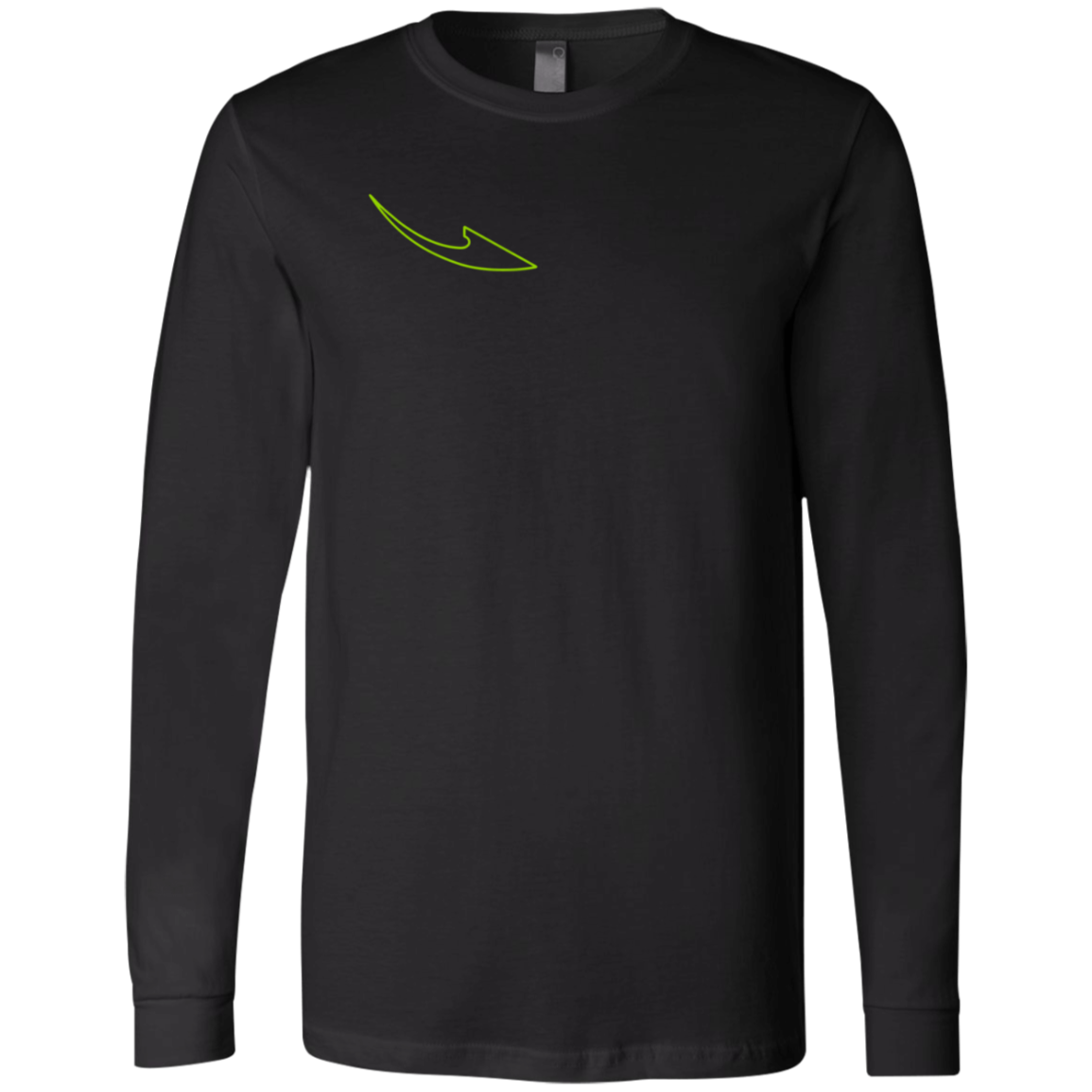 OPEN DASH EN LIME  -3501 Men's Jersey LS T-Shirt - 1 COLOR -