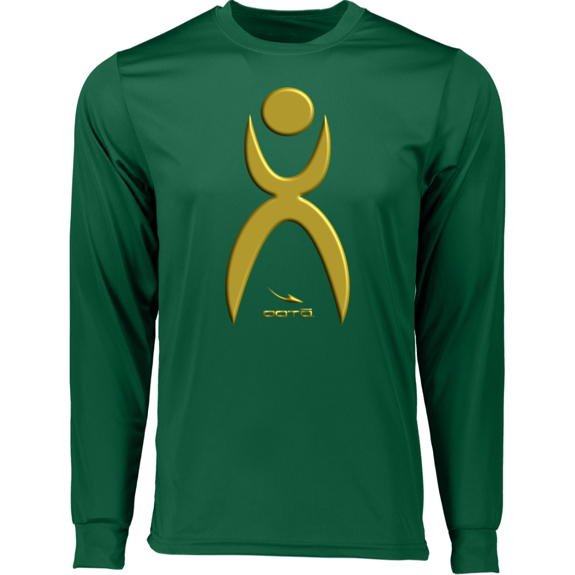 GLYPHIC EN GOLD - 3D PRINT - 788 Long Sleeve Moisture-Wicking Tee - 6 COLORS -