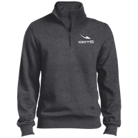 Thumbnail for OOTO - DASH EN WHITE - ST253 1/4 Zip Sweatshirt - 7 COLORS -