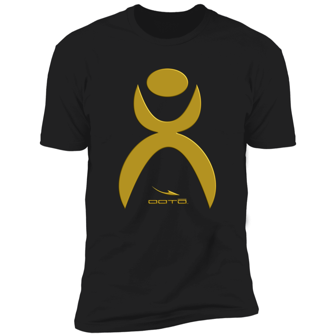 GLYPHIC EN GOLD - 3D PRINT - NL3600 Premium Short Sleeve T-Shirt - 1 COLOR -