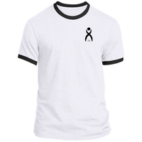 Thumbnail for GLYPHIC EN BLACK - PC54R Ringer Tee - 8 COLORS -