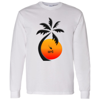 Thumbnail for PALM SUNSET - G540 LS T-Shirt 5.3 oz. - 11 COLORS -