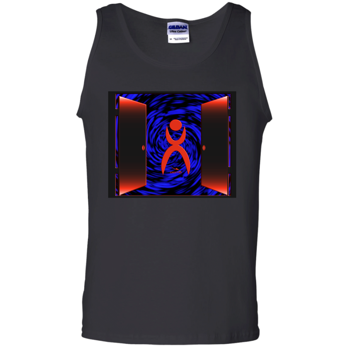 DOORWAY - GLYPHIC MAKES AN ENTRANCE G220 100% Cotton Tank Top - 1 COLOR -