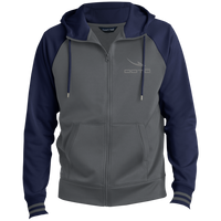 Thumbnail for OOTO - DASH EN GRAY - ST236 Men's Sport-Wick® Full-Zip Hooded Jacket - 2 COLORS -