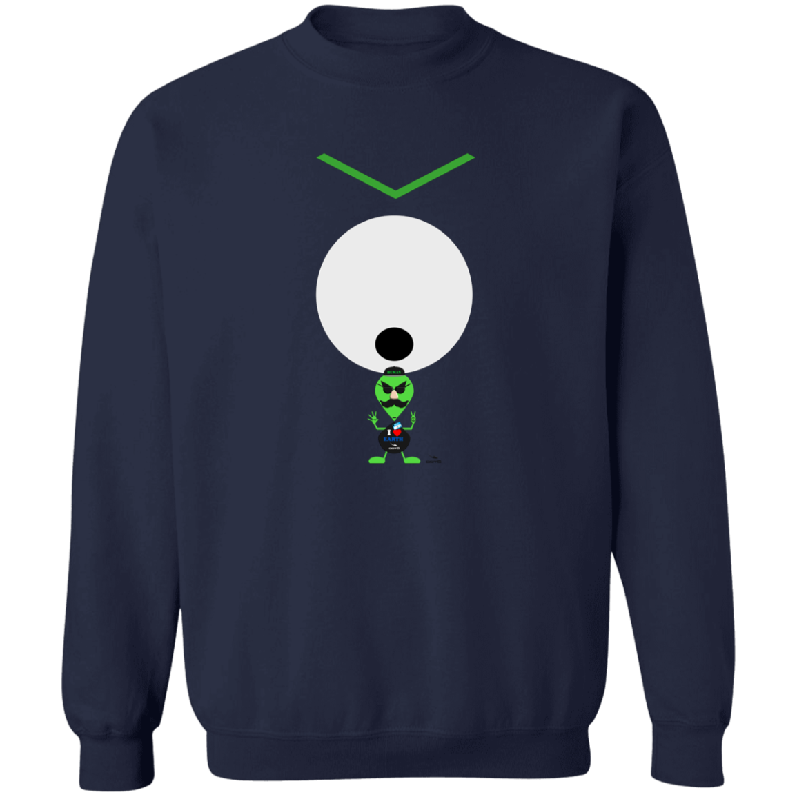 OOTO - 'AL' - LINE OF SIGHT - Z65x Crewneck Pullover Sweatshirt - 4 COLORS -