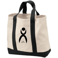 Thumbnail for OOTO - GLYPHIC EN BLACK - B400 2-Tone Shopping Tote - 1 COLOR -