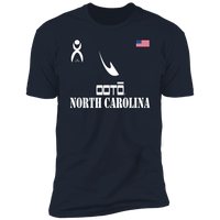 Thumbnail for OOTO - NORTH CAROLINA - Z61x Premium Short Sleeve Tee - 9 COLORS -