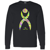 Thumbnail for GLYPHIC EN NEON TIDE - G540 LS T-Shirt 5.3 oz. - 1 COLOR -