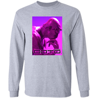 Thumbnail for RODINS THE THINKER EN VIOLET - G240 LS Ultra Cotton T-Shirt - 6 COLORS -