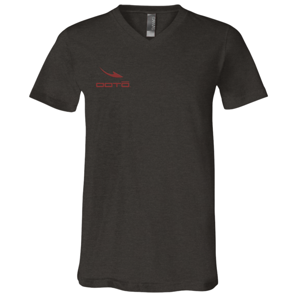 DASH EN DARK RED - M 3005 Unisex Jersey SS V-Neck T-Shirt - 4 COLORS -