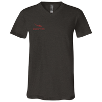 Thumbnail for DASH EN DARK RED - M 3005 Unisex Jersey SS V-Neck T-Shirt - 4 COLORS -