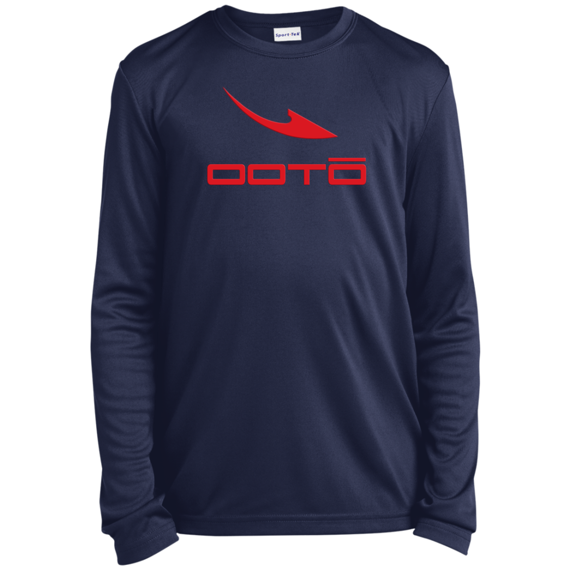 OOTO - DASH EN RED -  YST350LS Youth Long Sleeve Performance Tee - 4 COLORS -