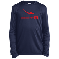 Thumbnail for OOTO - DASH EN RED -  YST350LS Youth Long Sleeve Performance Tee - 4 COLORS -