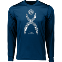 Thumbnail for GLYPHIC EN HALTED PHASE WHITE - 788 Long Sleeve Moisture-Wicking Tee - 5 COLORS -