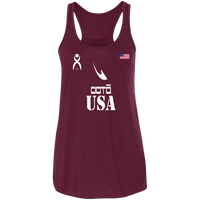 Thumbnail for OOTO - USA - B8800 Flowy Racerback Tank - 7 COLORS -