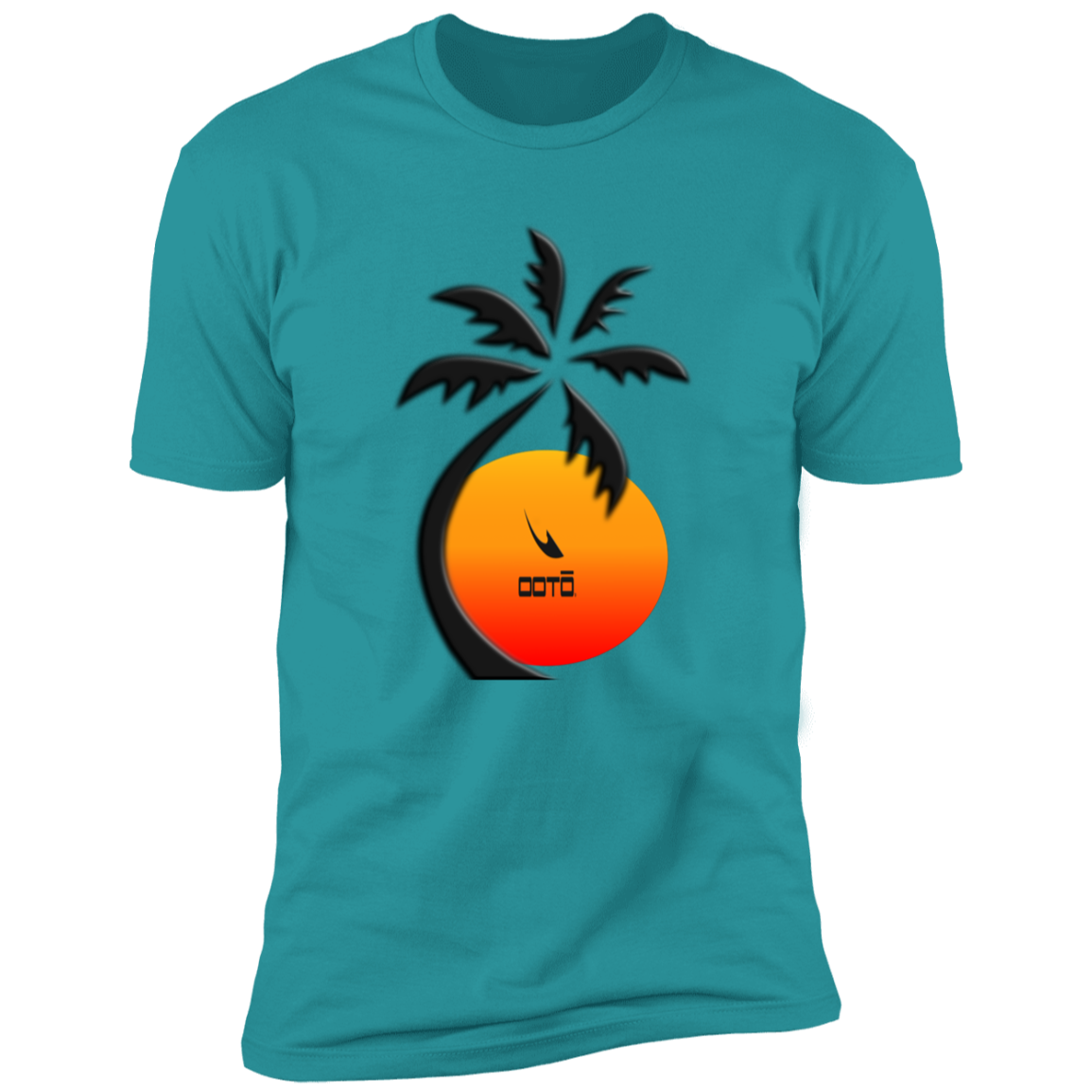 PALM SUNSET - NL3600 Premium Short Sleeve T-Shirt - 10 COLORS -