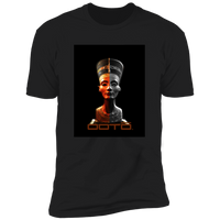 Thumbnail for NEFERTITI X ANCIENT ARTIST UNKNOWN X OOTO - NL3600 Premium Short Sleeve T-Shirt - 2 COLORS -