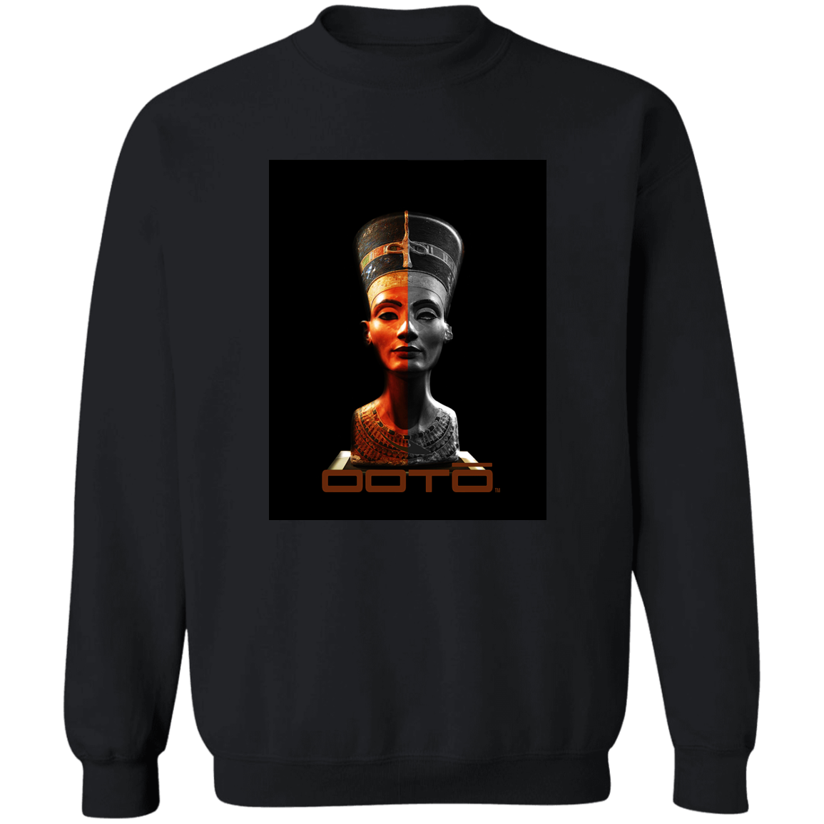 OOTO - NEFERTITI X ANCIENT ARTIST UNKNOWN X OOTO -  G180 Crewneck Pullover Sweatshirt - 3 COLORS -