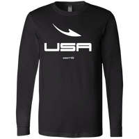 Thumbnail for USA OOTO DASH EN WHITE - 3501 Men's Jersey LS T-Shirt - 5 COLORS -