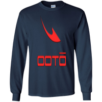 Thumbnail for OOTO - DASH EN STRTCH RED IG BK - G240B Youth LS T-Shirt - 4 COLORS -