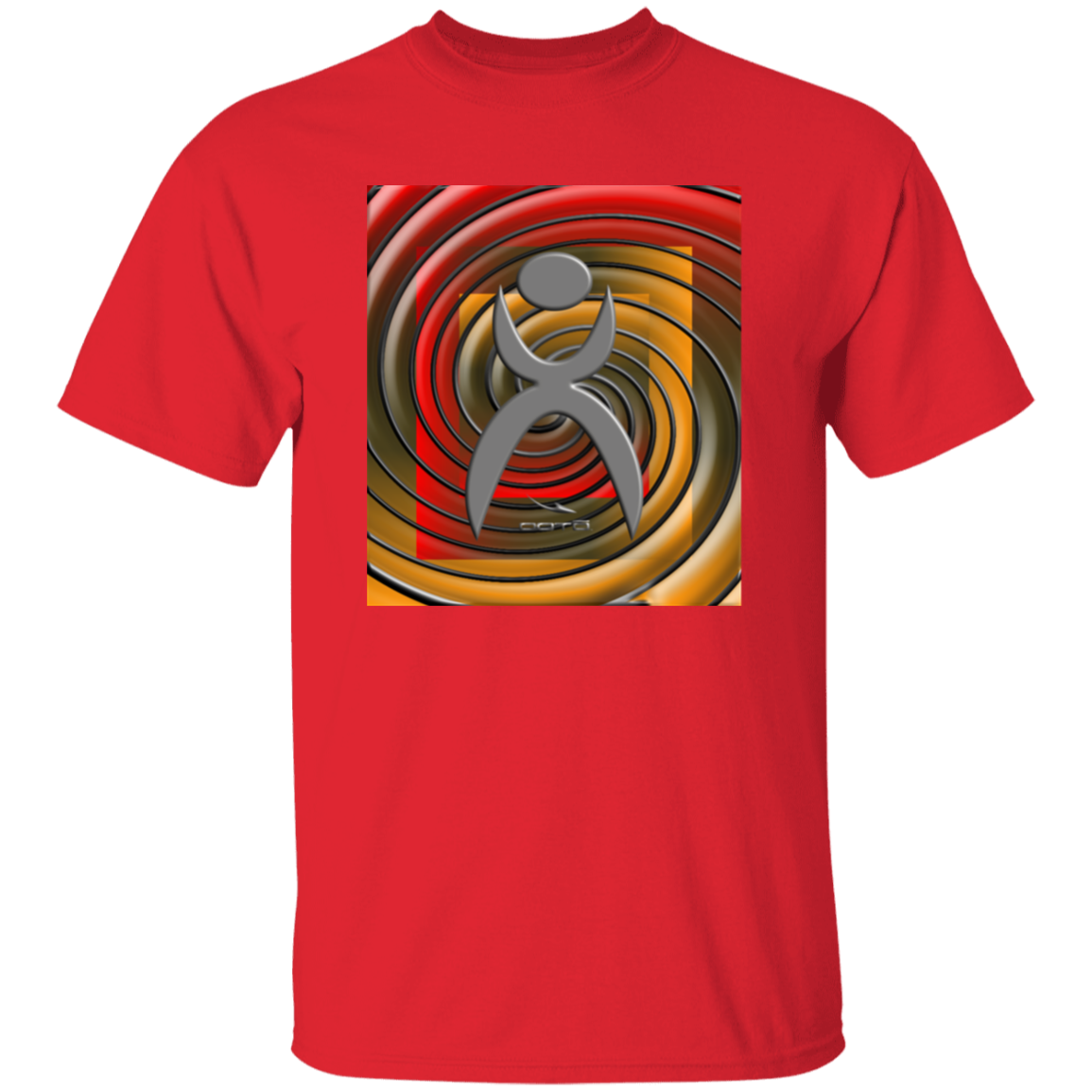 OOTO - GLYPHIC EN SPIRAL EPIC JOURNEY GRADIENT - G500B Youth 5.3 oz 100% Cotton T-Shirt - 5 COLORS -