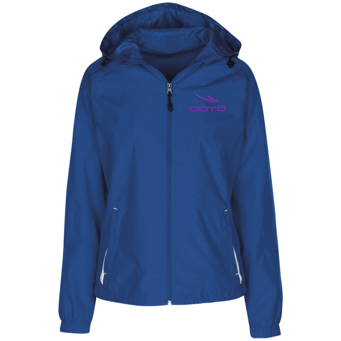 OOTO - DASH EN PURPLE - LST76 Ladies' Jersey-Lined Hooded Windbreaker - 3 COLORS -