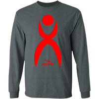 Thumbnail for GLYPHIC EN RED - G240 LS Ultra Cotton T-Shirt - 10 COLORS -