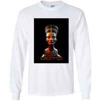 Thumbnail for OOTO - NEFERTITI X ANCIENT ARTIST UNKNOWN X OOTO - G540B Youth LS T-Shirt - 2 COLORS -