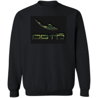 Thumbnail for OOTO - STENCIL CAMO BLACK - Z65x Crewneck Pullover Sweatshirt - 3 COLORS -