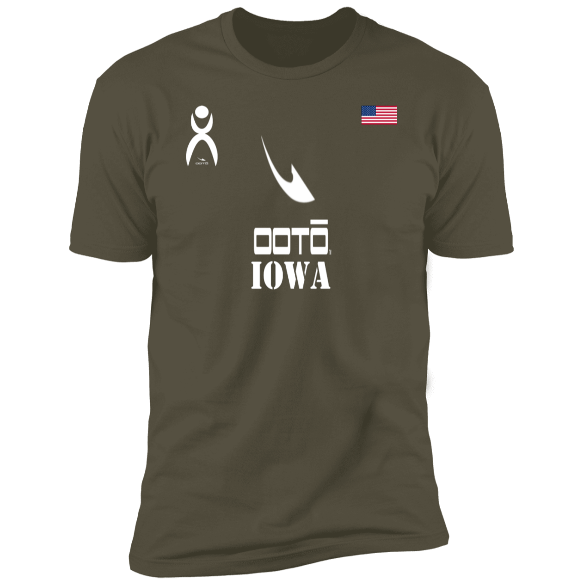 OOTO - IOWA - Z61x Premium Short Sleeve Tee - 9 COLORS -