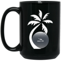 Thumbnail for OOTO - PALM WHITE BM15OZ 15 oz. Black Mug - 1 COLOR -