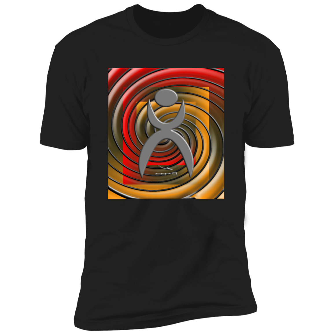 GLYPHIC EN SPIRAL EPIC JOURNEY GRADIENT - NL3600 Premium Short Sleeve T-Shirt - 4 COLORS -