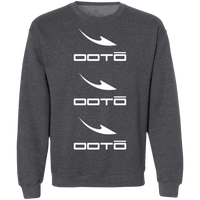 Thumbnail for OOTO - DASH EN  WHITE X 3 - G180 Crewneck Pullover Sweatshirt - 7 COLORS -