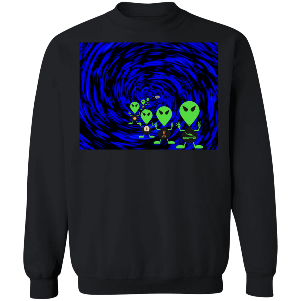 OOTO - 'AL' E. ENN INVASION - Z65 Crewneck Pullover Sweatshirt - 9 COLORS -