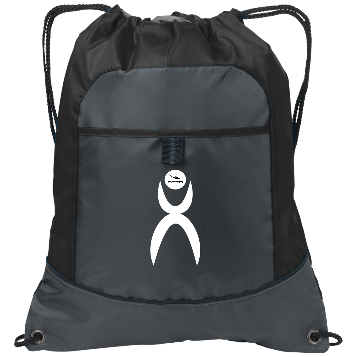 OOTO - GLYPHIC EN WHITE - DASH EN BLACK - BG611 Pocket Cinch Pack - 5 COLORS -