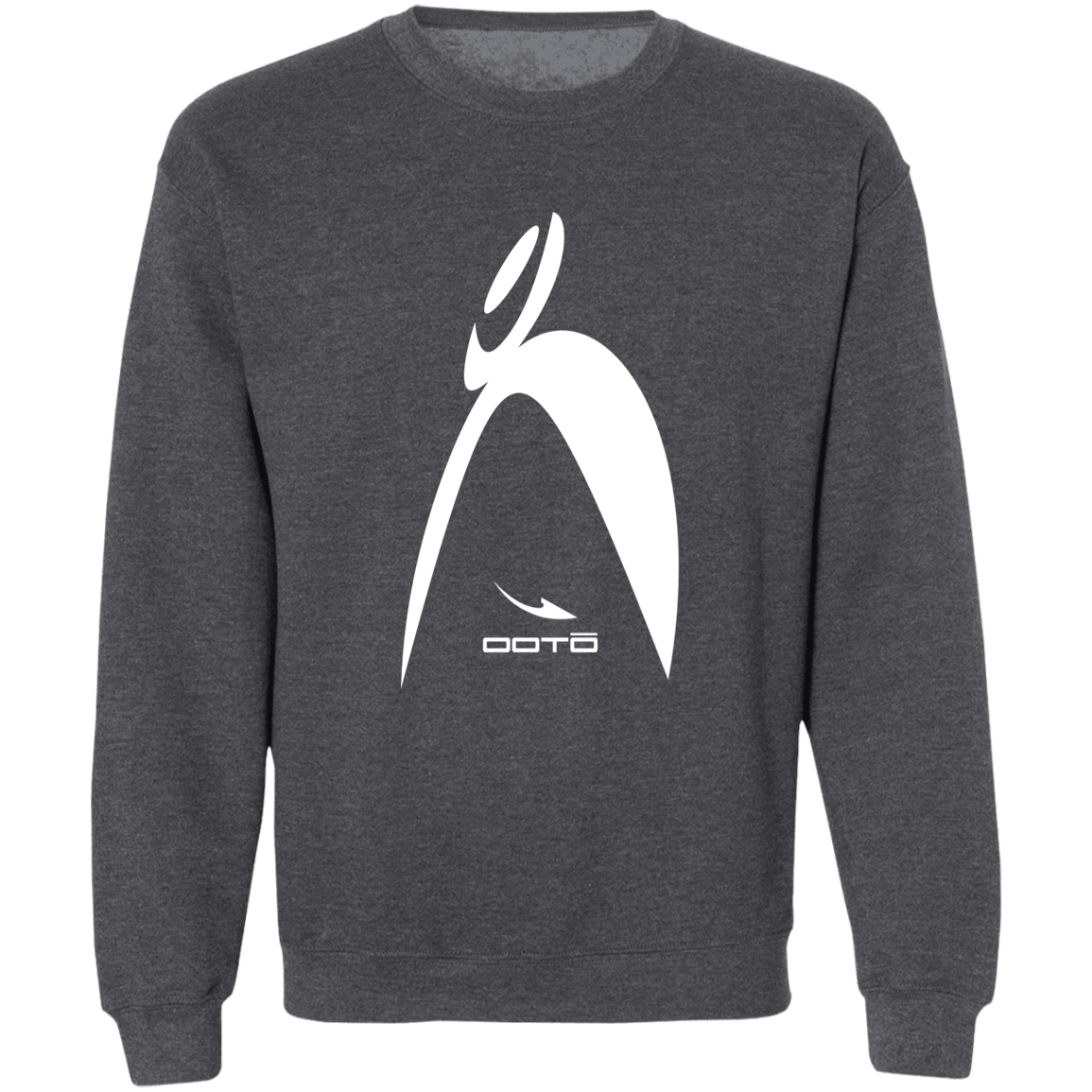 OOTO - BIG STEPPIN GLYPHIC EN WHITE - 1 WT G180 Crewneck Pullover Sweatshirt - 4 COLORS -