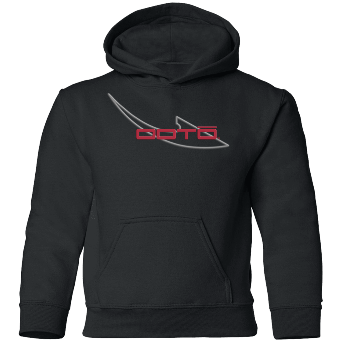 OOTO - OPEN DASH GRAY - Youth Pullover Hoodie - 4 COLORS -