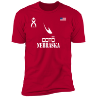 Thumbnail for OOTO - NEBRASKA - Z61x Premium Short Sleeve Tee - 9 COLORS -